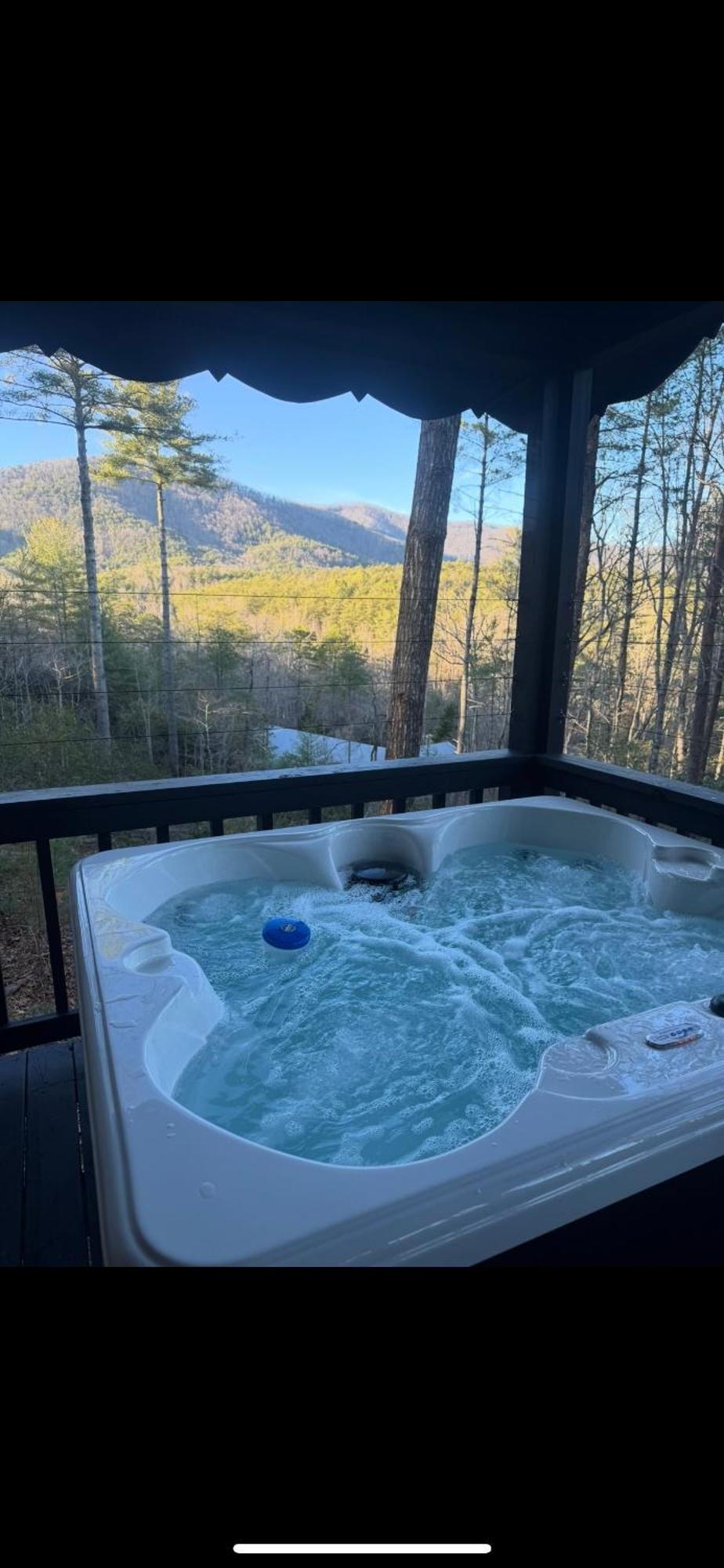Mountain-Top Cabin Get-Away With Hot Tub And A View Sautee Nacoochee 外观 照片