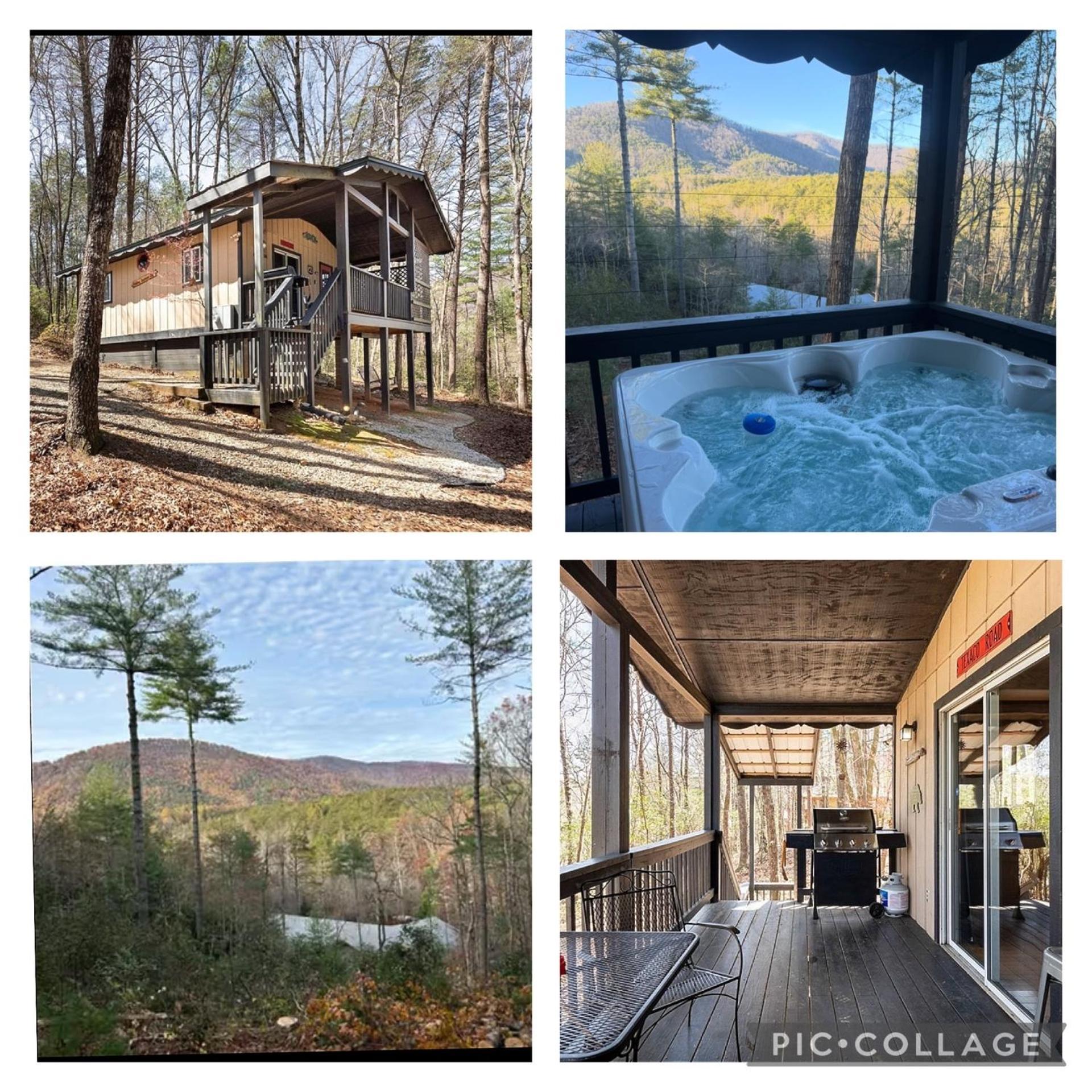 Mountain-Top Cabin Get-Away With Hot Tub And A View Sautee Nacoochee 外观 照片